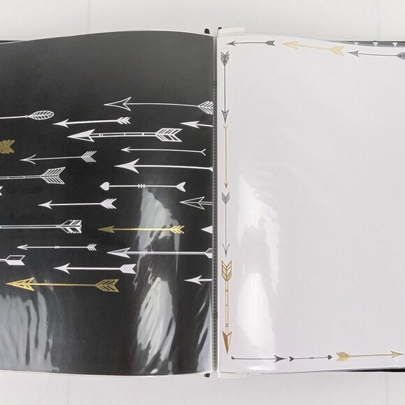 Recollections Scrapbook Album Kit The Good Life 95 Pieces 12"x12" Black Gold New - Picture 14 of 14